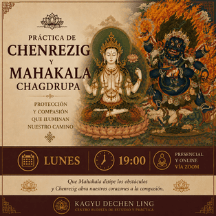 Chenresig y Mahakala Chagdrupa